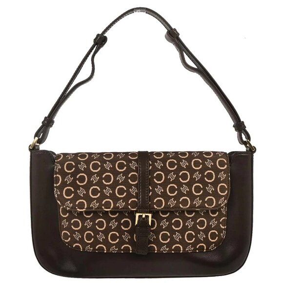 Celine Brown Macadam Handbag - Picture 1 of 13